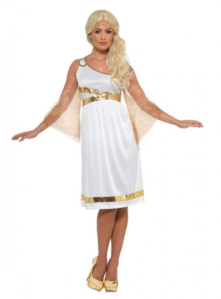 Den grekiska gudinnan Athena kostym