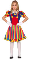 Vrolijk Sandy clownkostuum voor meisjes