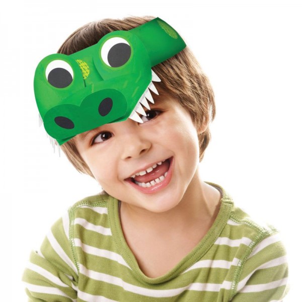 8 crocodile party hats