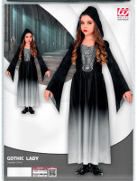 Vorschau: 1 Gothic Kleid Raven für Mädchen