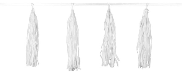 Hanging garland white 3m