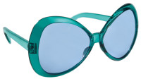 70er Jahre Brille Aquamarin getönt