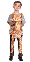 Lustige Giraffe Reiterkostüm für Kinder