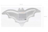 Preview: 6 Be Scary Bats Plates 37.5 x 18.5cm