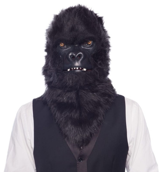 Gorila de máscara de boca móvil