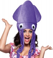 Vista previa: Sombrero de calamar violeta de Crazy Tinti