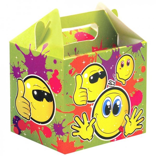 Smiley gift box 14cm
