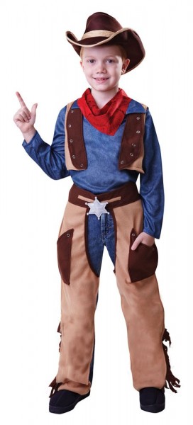 Wild vest cowboy kostume til børn