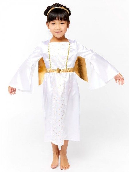 Stjerne engle barn kostume