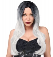 Preview: Gray Halloween wig