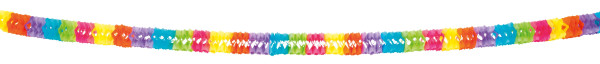 Colorful party garland 600cm