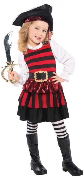 Pirat Isabelle kostym för tjejer