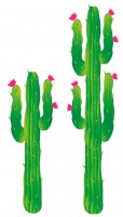 Grüne Kaktus Wanddeko