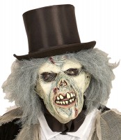 Vorschau: Zombie Sirius Maske Mit Haaren