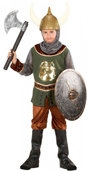 Disfraz de vikingo Halvar vikingo para niño 2
