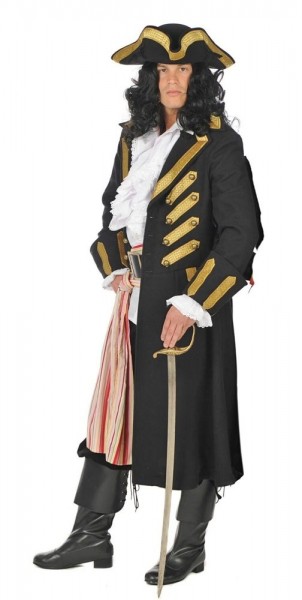 Disfraz de pirata John Deluxe para hombre