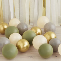 Widok: 40 balonów lateksowych Natural Elegance Eco