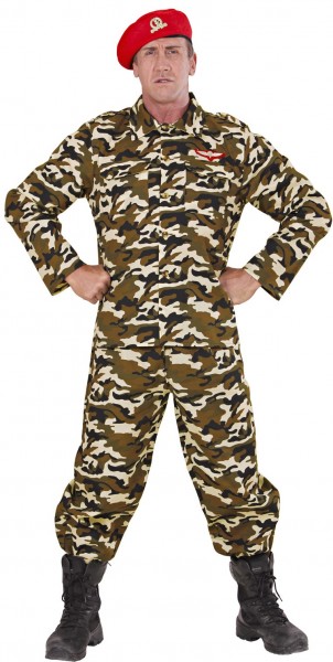 Military soldier costume