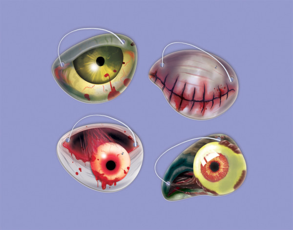 Gruselige Zombie Augenklappe