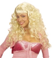 Preview: Curly mane long hair wig blond