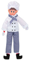 Tomte i kock outfit 30cm