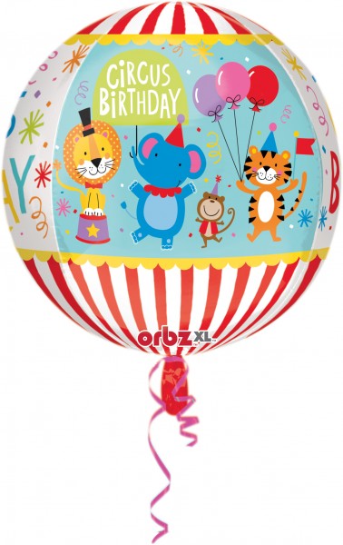 Orbz Ballon Zirkustier Geburtstagsparty