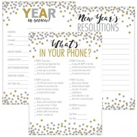 60 New Years Eve party game sheets