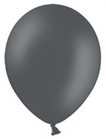 Anteprima: 50 palloncini in lattice grigio pastello 30 cm
