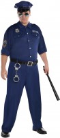 Vista previa: Disfraz de policía Hannes para hombre