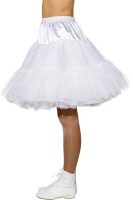 White petticoat Malou for women