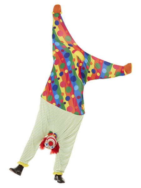 Handstand clown men's costume