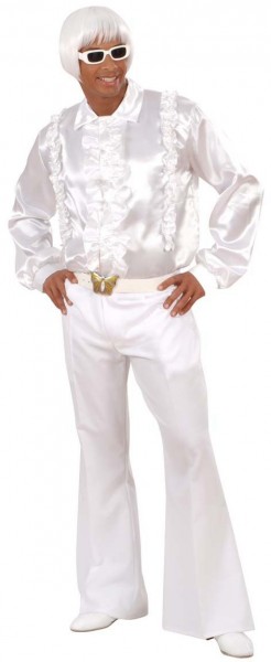 Piękne rozkloszowane spodnie dla mężczyzn z lat 70