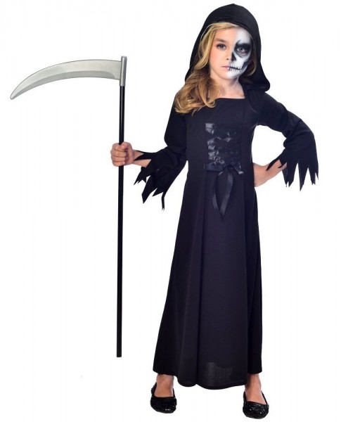 Scary grim reaper girl costume