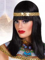 Aperçu: Perruque Pharaon noire
