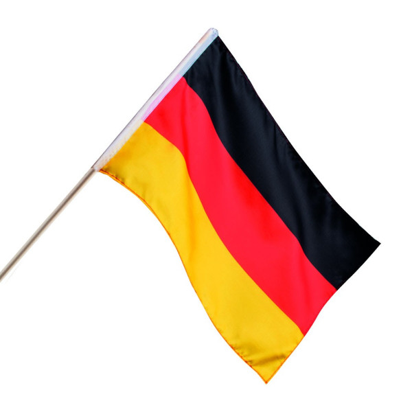 Handflagga Tyskland 30 x 45cm