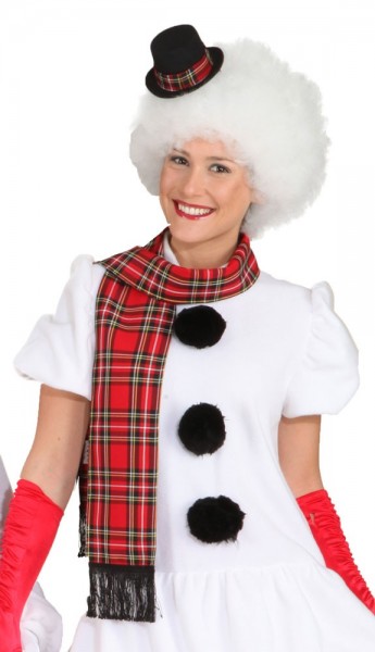 Ensemble d'accessoires de costume de bonhomme de neige 2 pièces 2