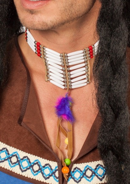 Indianer Feder Schmuck Halskette