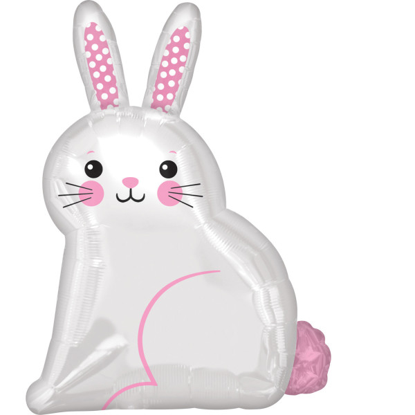 Easter bunny Hopsi foil balloon 40 x 55cm