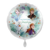 Frossen fødselsdagsfest folieballon -DAN