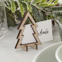 Preview: 6 fir tree place card holders