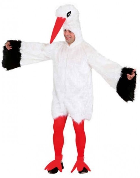 Full body stork costume overall