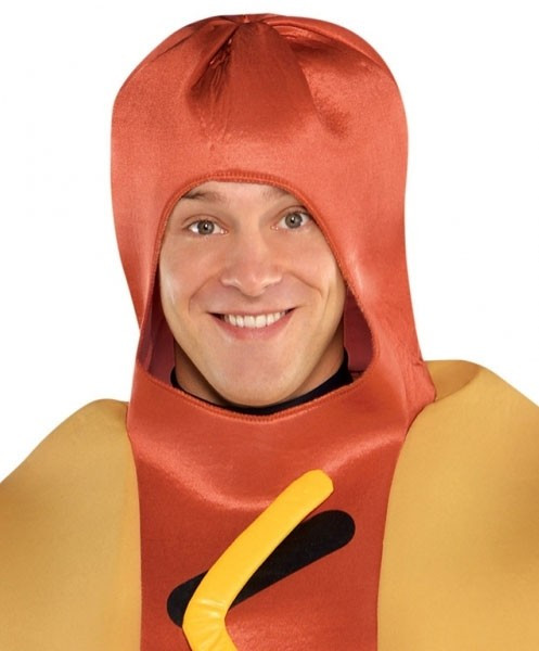 Costume da hot dog pazzo da uomo 4