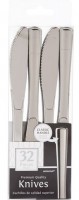 Vorschau: 32 Silberne Premium Messer Konstanz