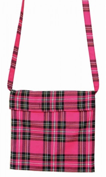Schotten bag pink checkered
