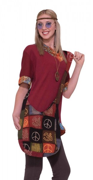 Bolso Hippie Peace Patchwork