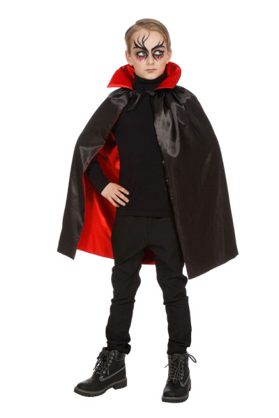 Vampyr tæller kappe med krave til børn