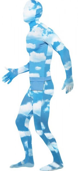Cloudy Blue Sky Morphsuit Body Suit 4