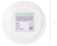 Preview: 6 paper plates little whale 18cm