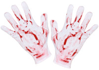 Vorschau: Blutverschmierte Handschuhe für Erwachsene