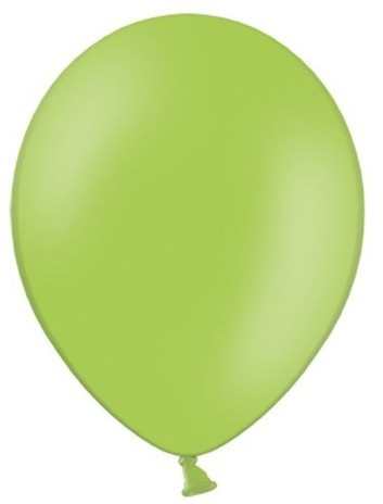 100 feststjerner balloner æblegrøn 27cm
